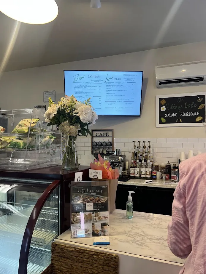 inside of the village cafe